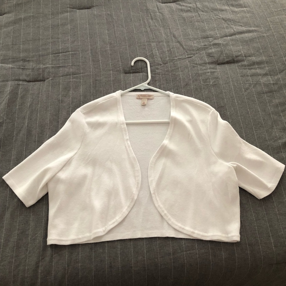 White Dress Barn Cover Up